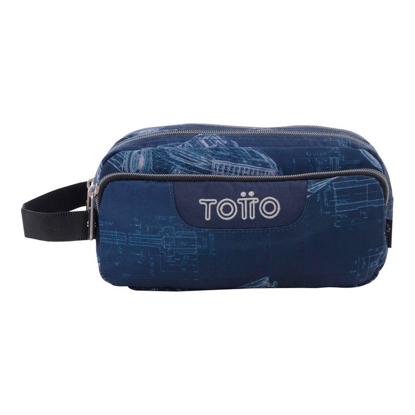 7704758931588-Totto Agapec - Trousse - polyester - imprimé bleu-P_405233782_2-0