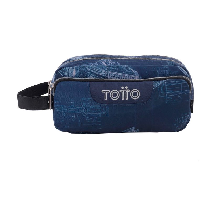 7704758931588-Totto Agapec - Trousse - polyester - imprimé bleu-P_405233782_3-1