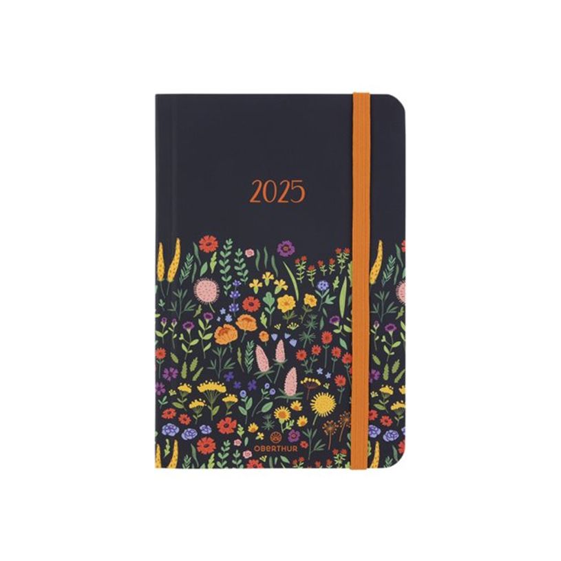 3664447181042-Oberthur Anahita - Agenda - 2025 - semainier - mini - 100 x 150 mm - 128 pages -  blanc - -P_405233849_2-0
