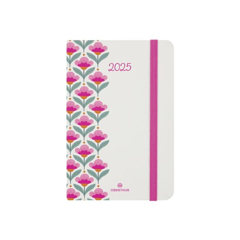 3664447181059-Oberthur Anahita - Agenda - 2025 - semainier - mini - 100 x 150 mm - 128 pages -  blanc - -P_405233852_2-0