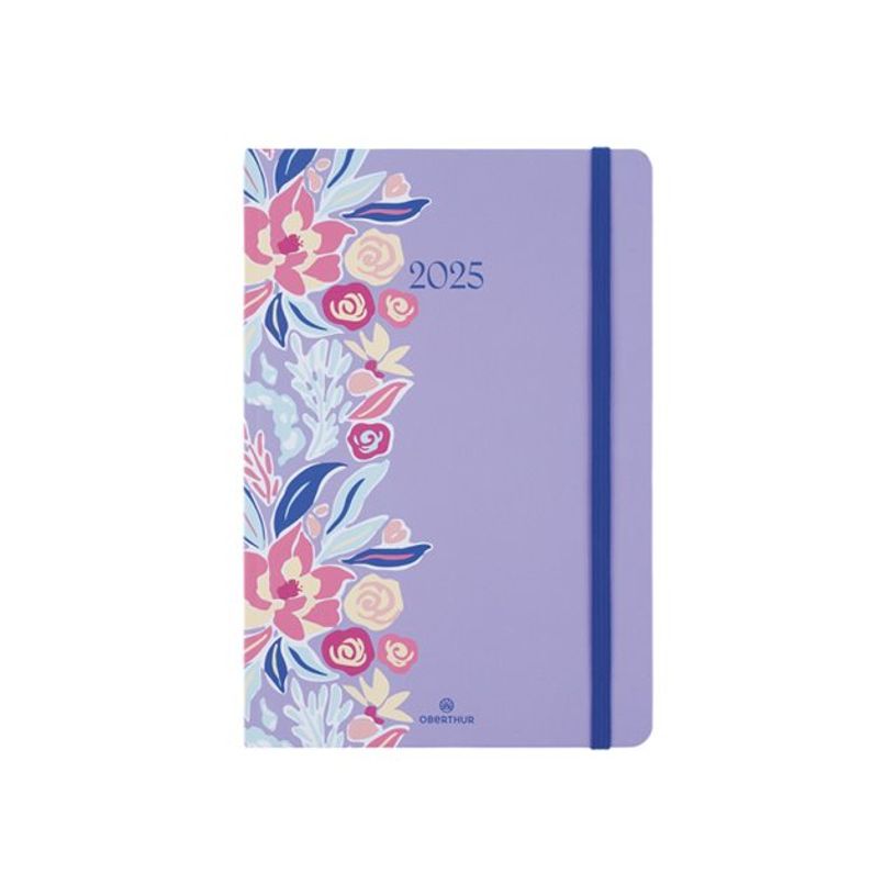 3664447180915-Oberthur Anahita - Agenda - 2025 - semainier - moyen - 170 x 245 mm - 128 pages -  blanc --P_405233860_6-0