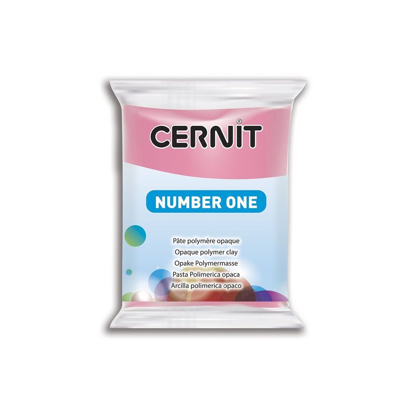 5411711427126-Cernit Number One - Pâte à modeler - 56 g - Fuchsia - argile polymère, PVC-P_405233961_2-1