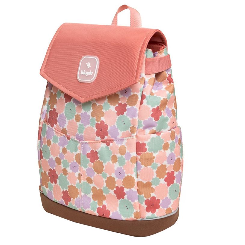 0404052342215-Sac baby scolaire Lola - 29 cm - 1 compartiment - flower power - Biopic--1