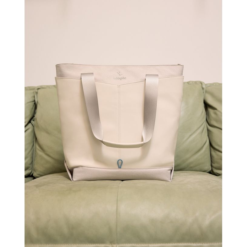 -Tote bag Ines - 42,5 cm - 1 compartiment - lune - Biopic--7