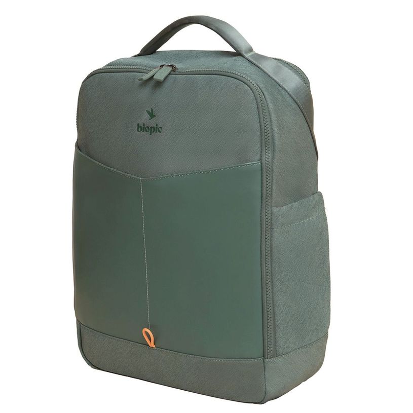 -Sac à dos Tom - 44 cm - 1 compartiment - kaki - Biopic--1