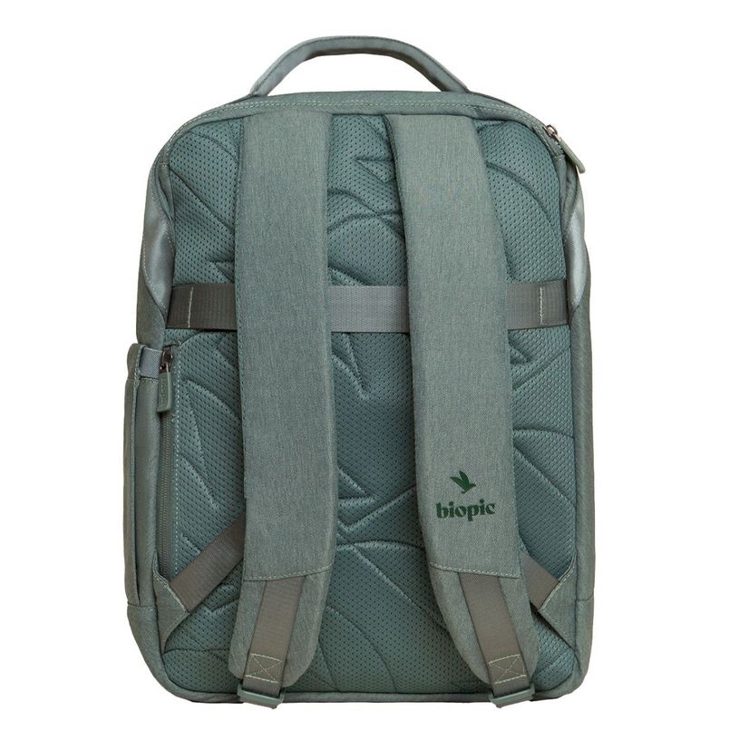 -Sac à dos Tom - 44 cm - 1 compartiment - kaki - Biopic--2