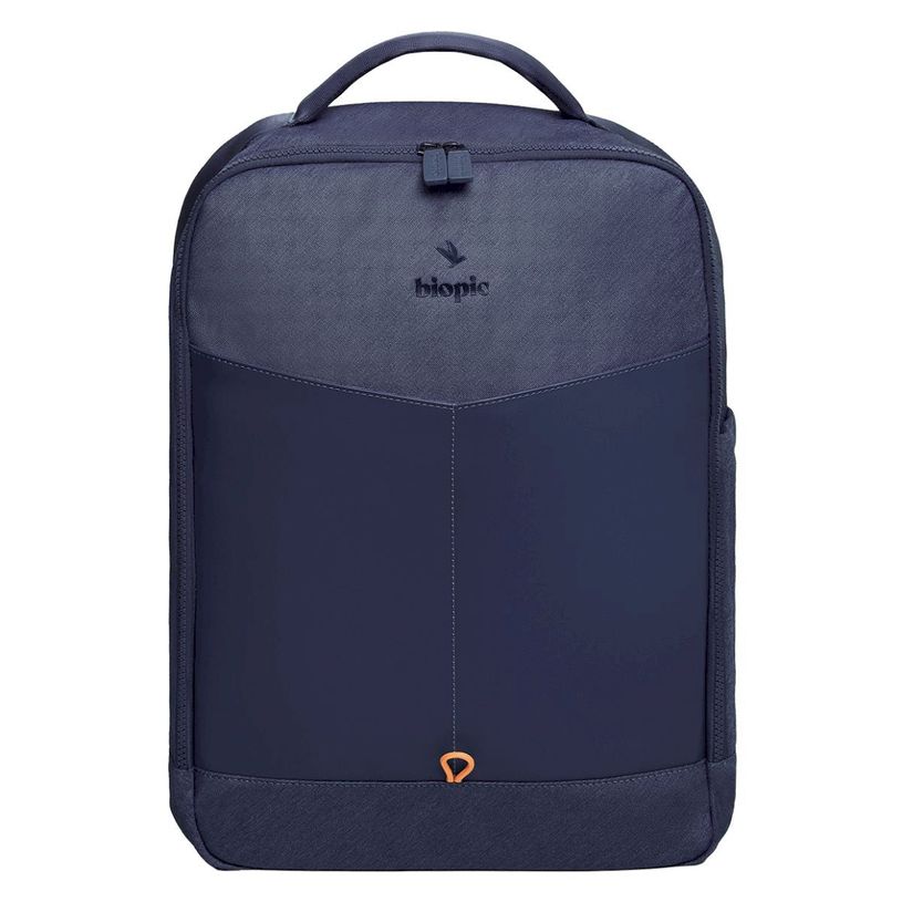 -Sac à dos Tom - 44 cm - 1 compartiment - marine - Biopic--0