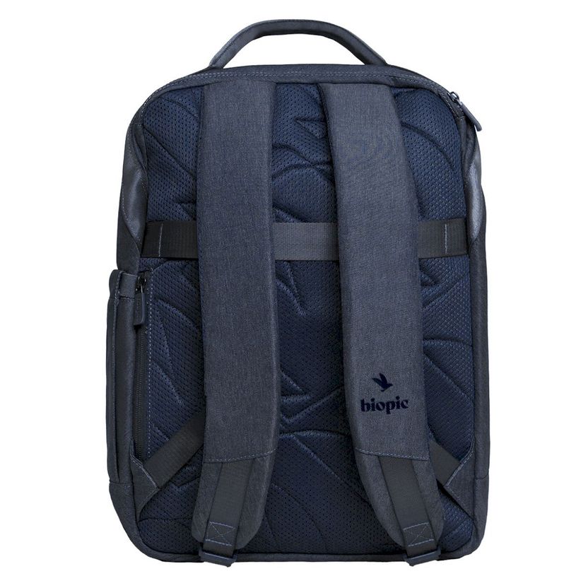 -Sac à dos Tom - 44 cm - 1 compartiment - marine - Biopic--2