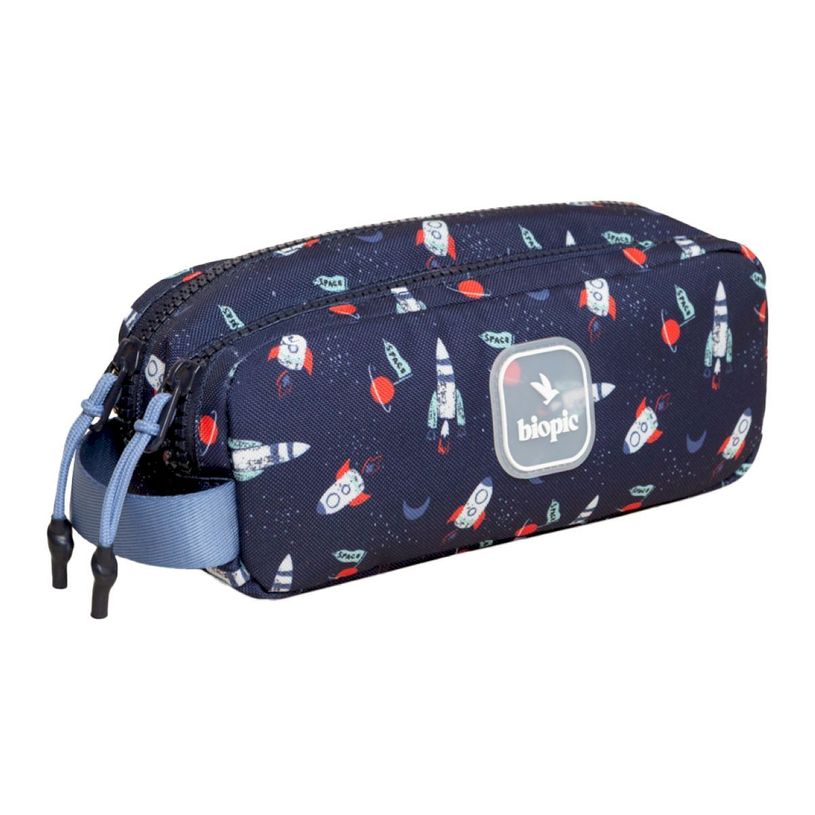 0404052342536-Trousse double entrée scolaire Juliette - 22 x 7 x 9 cm - disponible dans différentes couleurs - Bio--13