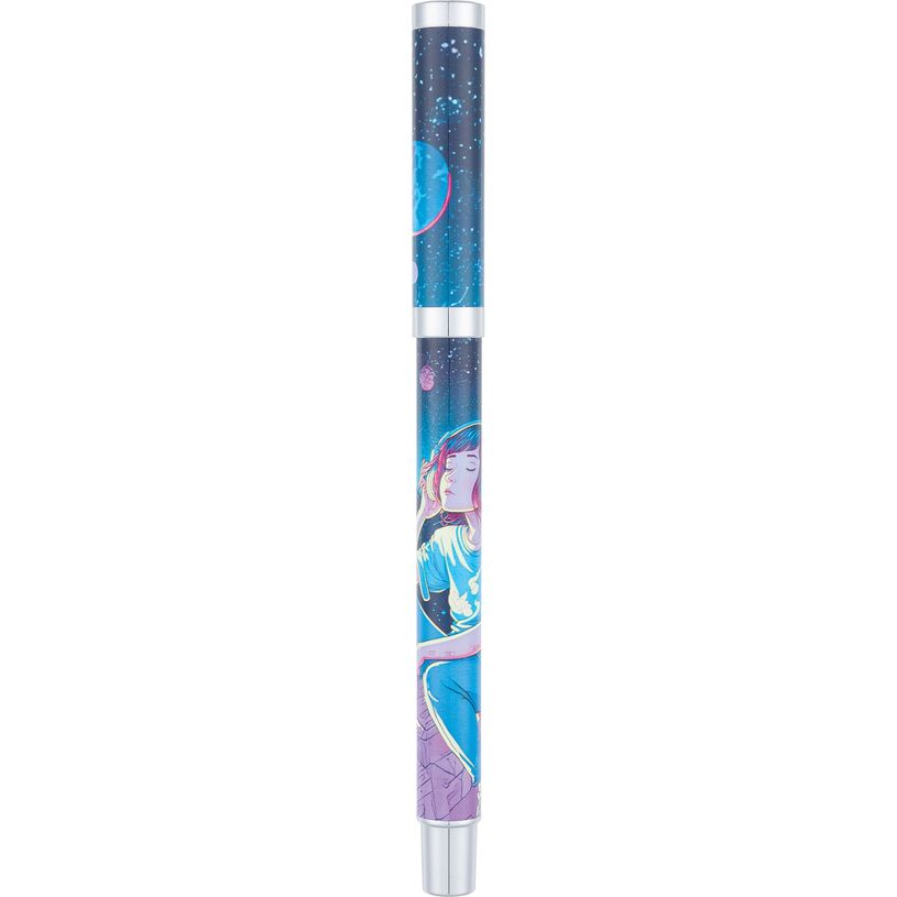 3664447201160-Stylo plume Manga - 5 decors assortis - Oberthur--3