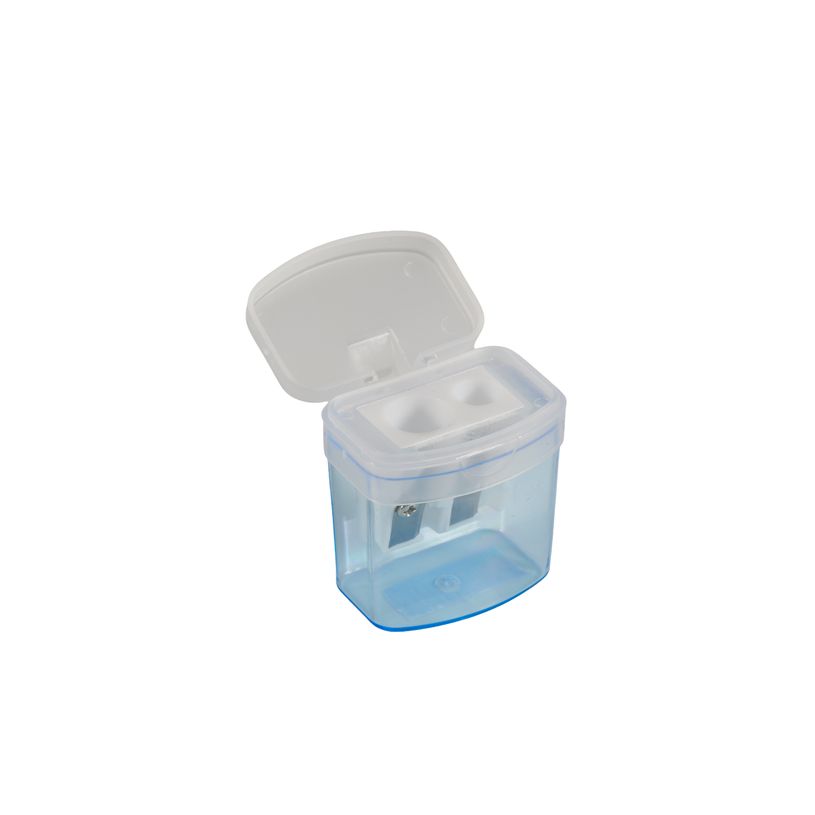 3539012005422-Les Prix Mini - taille-crayon 2 trous + reservoir - disponible dans différentes couleurs--4