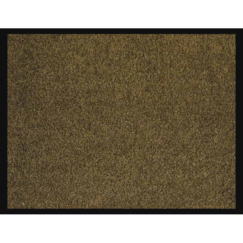 3120901037336-Tapis de sol RAINY - 150 X 90 CM - en polyamide et PVC - brun--0