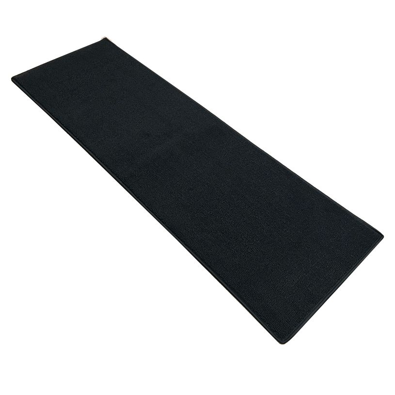 3304991820454-Tapis Stone - 45 x 145 cm - noir--0