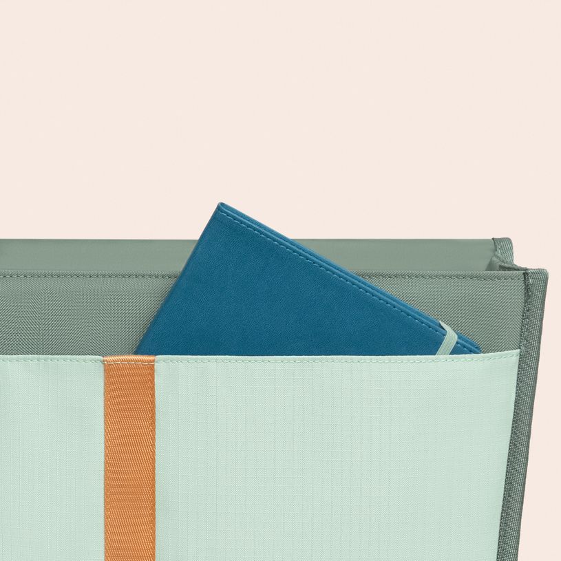 -Cartable scolaire Léo - 38 cm - 2 compartiments - kaki - Biopic-P_405234213_5-4