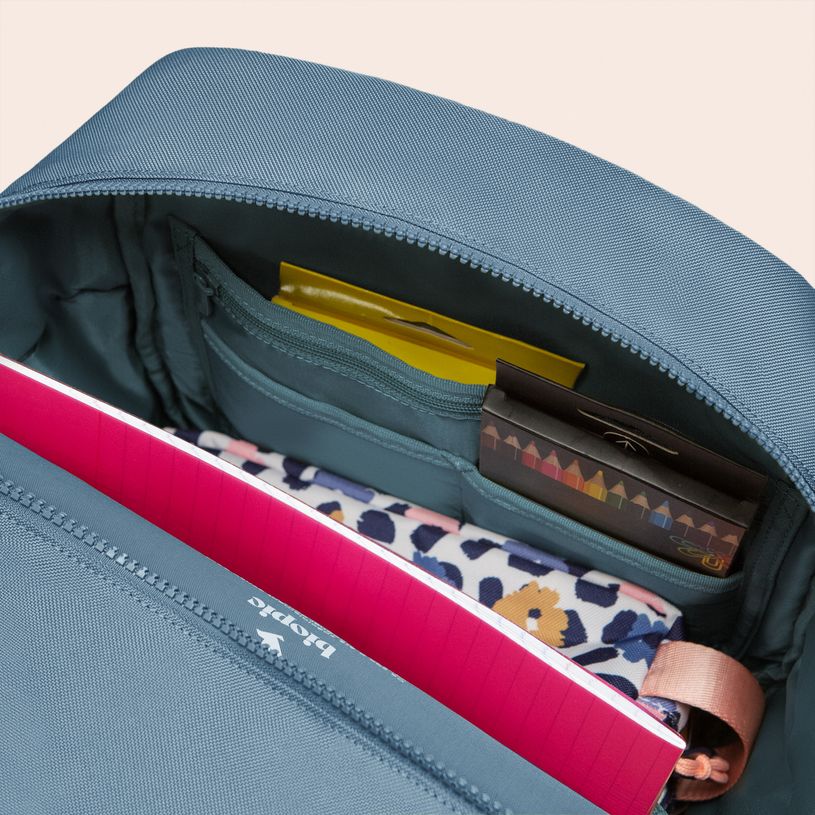 -Sac à dos scolaire Noah - 43,5 cm - 1 compartiment - bleu - Biopic-P_405234216_7-4