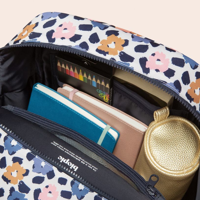 -Sac à dos scolaire Noah - 43,5 cm - 1 compartiment - poppy - Biopic-P_405234219_7-4