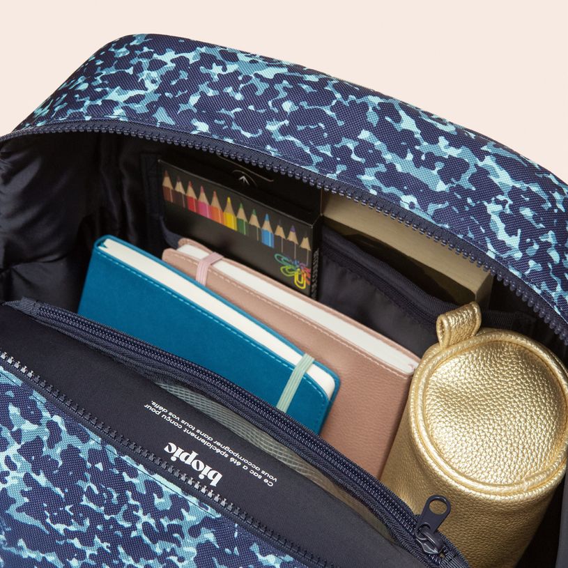 -Sac à dos scolaire Noah - 43,5 cm - 1 compartiment - camo - Biopic-P_405234220_7-4