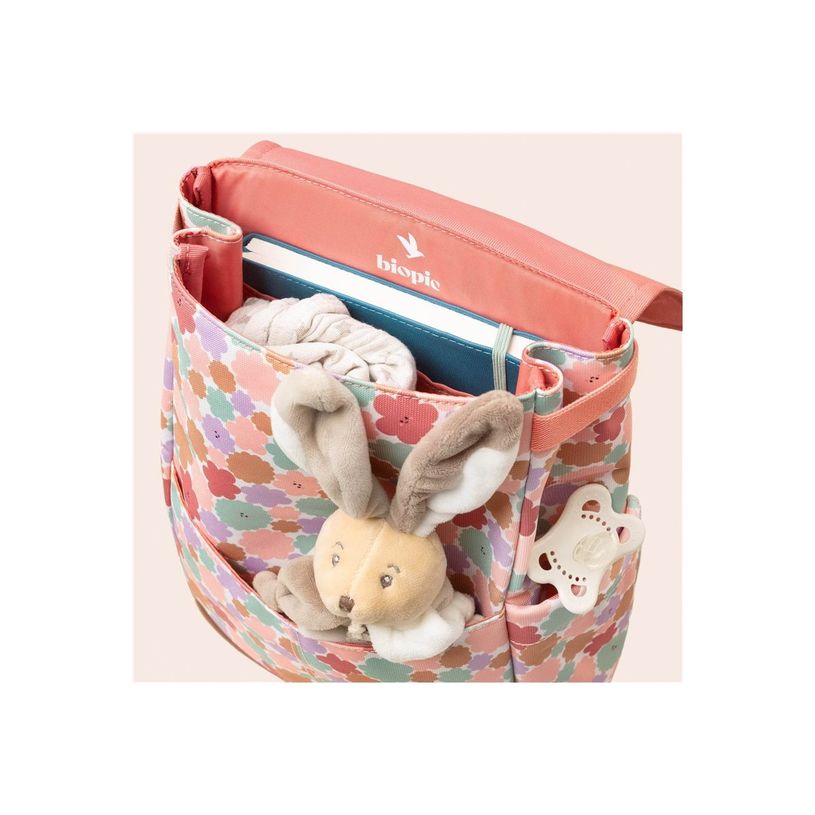 -Sac baby scolaire Lola - 31 cm - 1 compartiment - flower power - Biopic-P_405234221_9-8