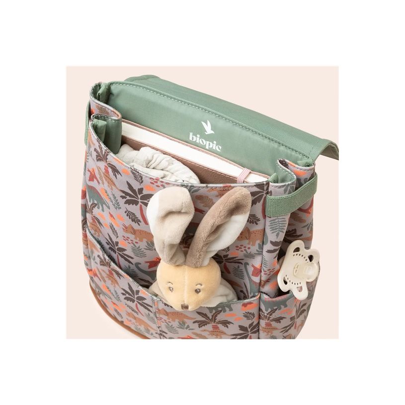 -Sac baby scolaire Lola - 31 cm - 1 compartiment - dinosorus - Biopic-P_405234222_5-7