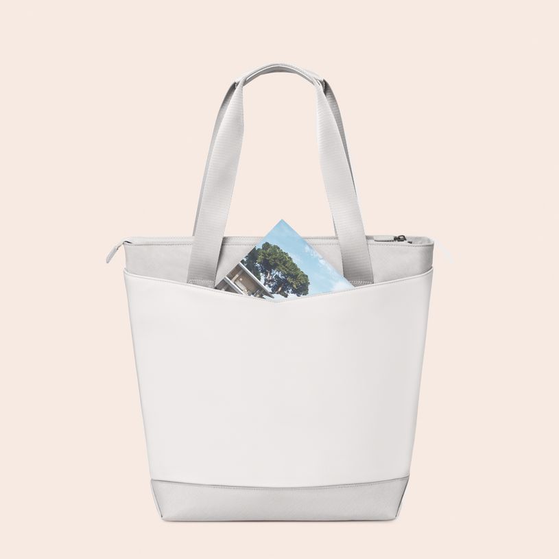 -Tote bag Ines - 42,5 cm - 1 compartiment - lune - Biopic-P_405234227_5-4