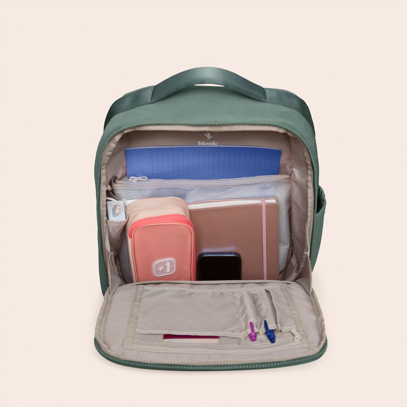 -Sac à dos Tom - 44 cm - 1 compartiment - kaki - Biopic-P_405234231_5-3