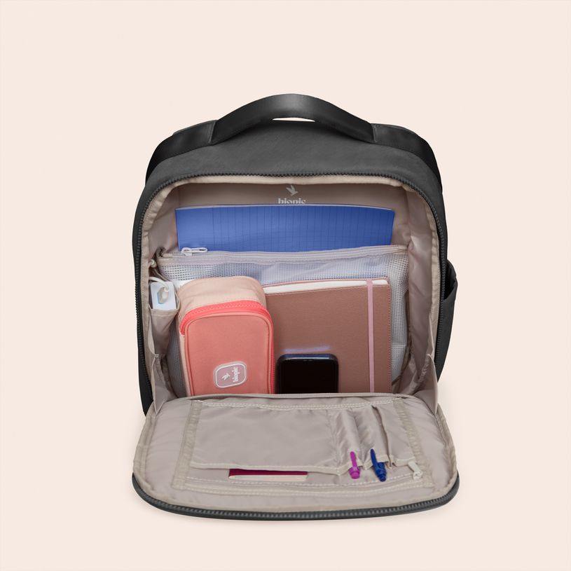 -Sac à dos Tom - 44 cm - 1 compartiment - noir - Biopic-P_405234235_5-3