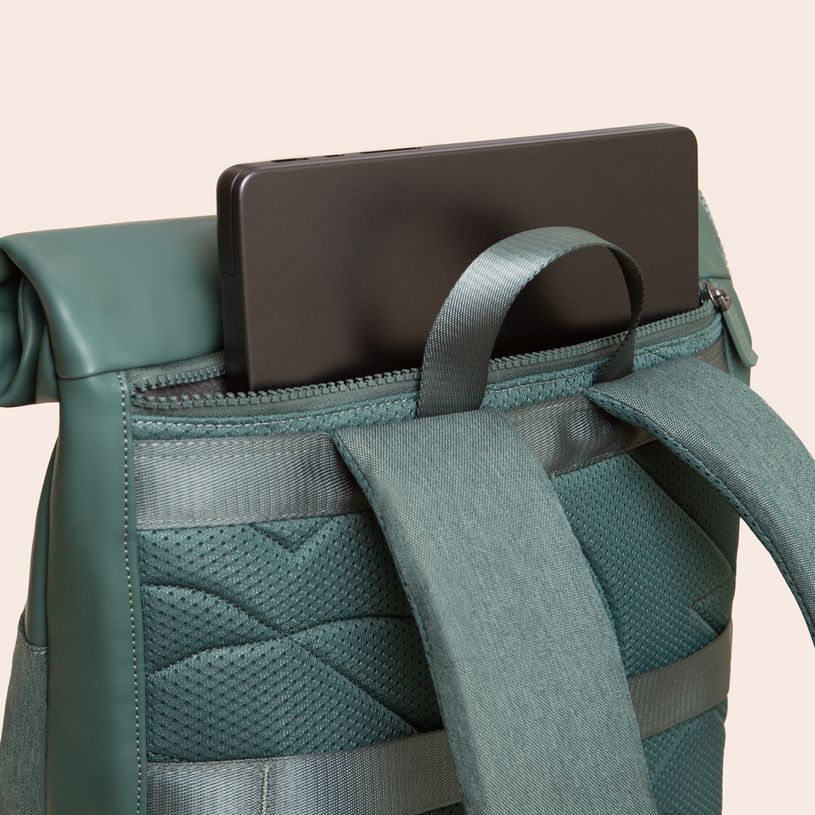 -Roll Top Antoine - 45 cm - 1 compartiment - kaki - Biopic-P_405234236_6-4