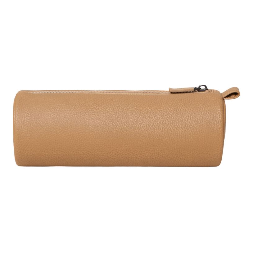 -Biopic - Trousse ronde professionnelle - Maya - camel--1