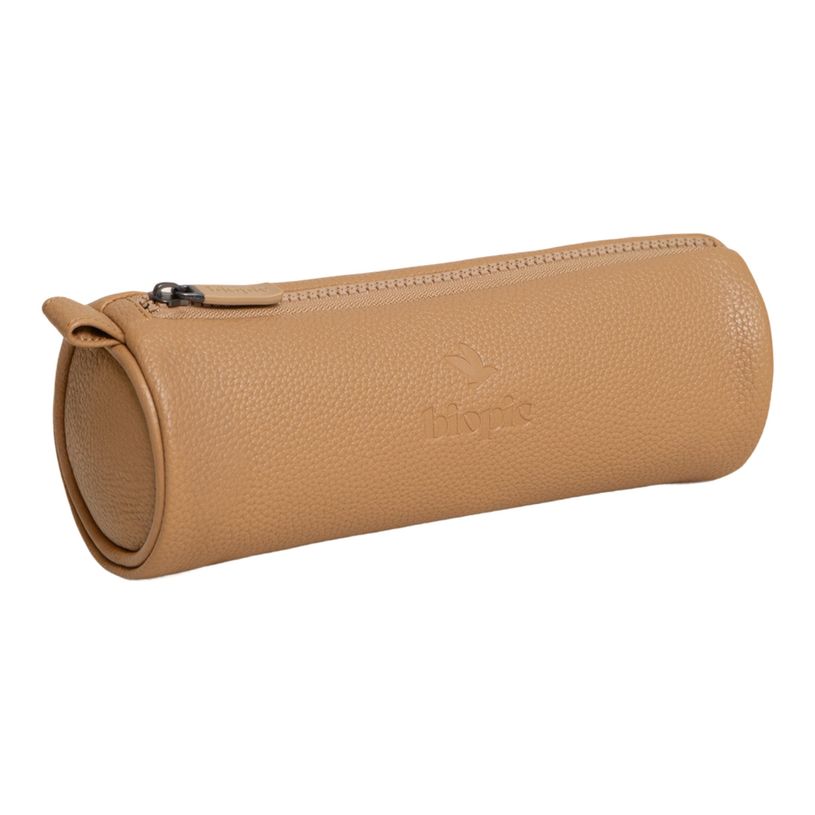 -Biopic - Trousse ronde professionnelle - Maya - camel--2