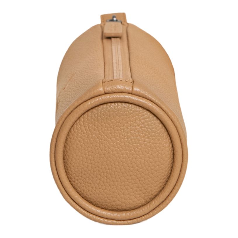 -Biopic - Trousse ronde professionnelle - Maya - camel--3