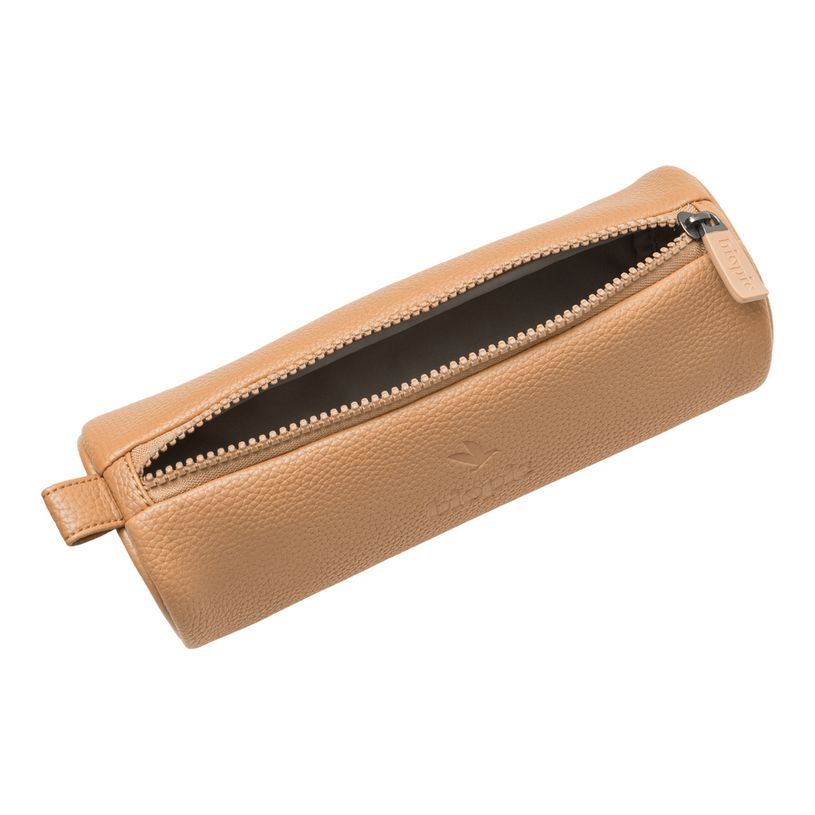-Biopic - Trousse ronde professionnelle - Maya - camel--4