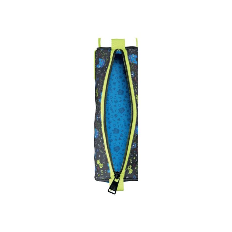 3154149329076-Maped - Trousse Scolaire Ronde en Polyester - Fermeture Éclair en Nylon - Gaming-P_405234315_7-1