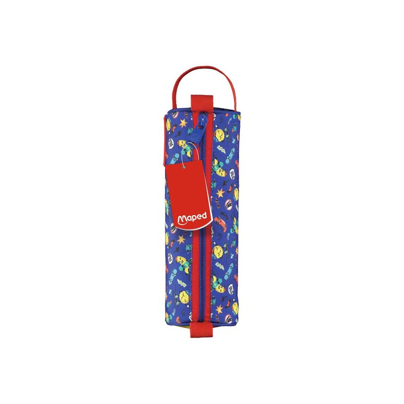 3154149329083-Maped - Trousse Scolaire Ronde en Polyester - Fermeture Éclair en Nylon - Skate-P_405234316_10-1