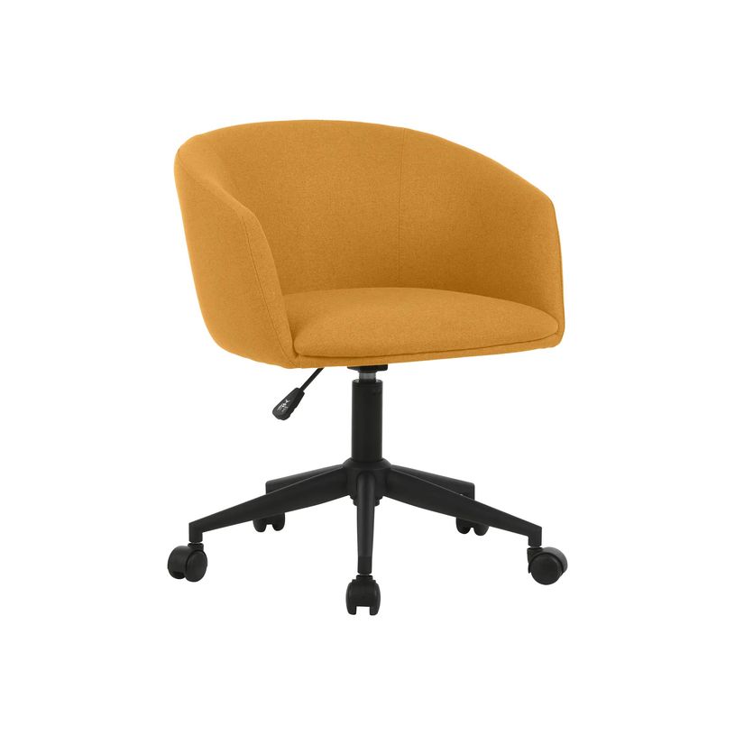 3760185022163-Fauteuil ARCO - avec roullettes - jaune safran-P_405234329_1-0