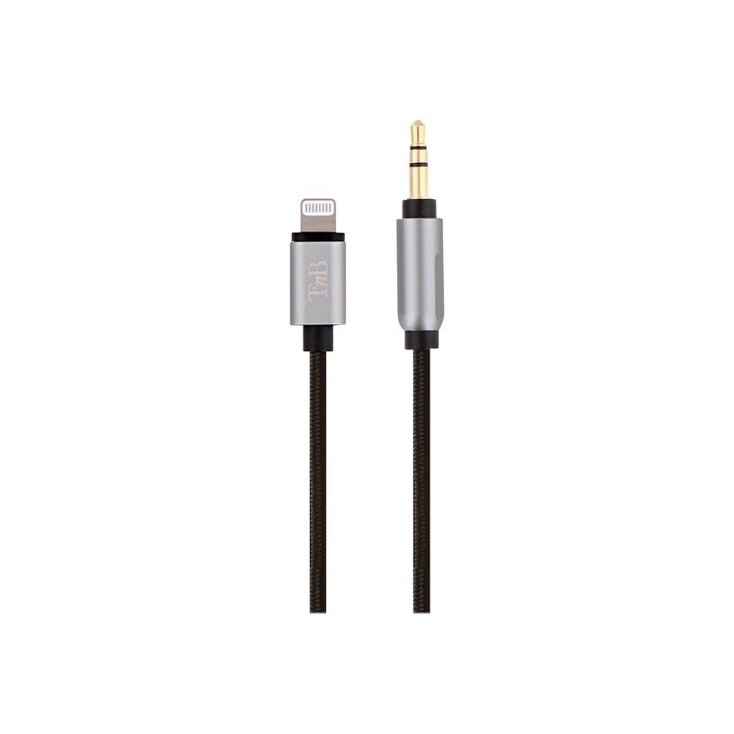 3303170090008-T'nB - Câble Lightning vers jack pour casque - Lightning mâle pour mini-phone stereo 3.5-P_405234337_6-1