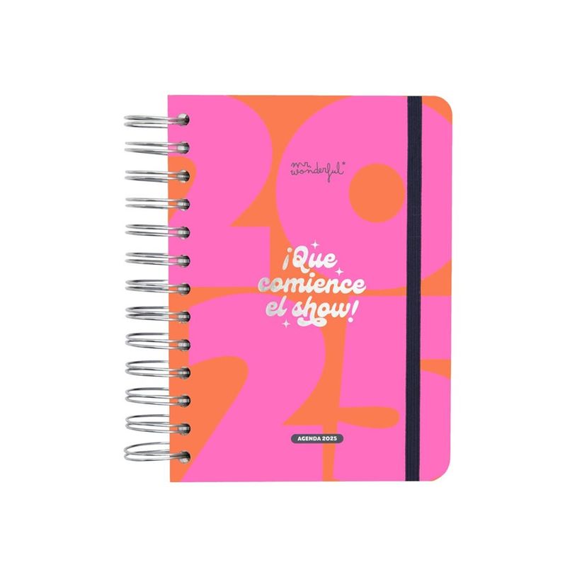 8445641051066-Mr. Wonderful - Agenda de oficina - 2025 - página de día - encuadernado de alambre - 124 x 173 mm - 368 páginas - ¡Que -P_405234370_9-0