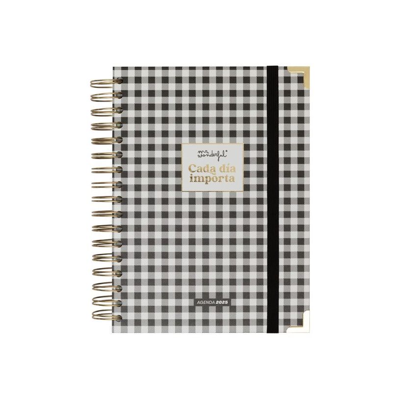 8445641051196-Mr. Wonderful - Agenda de bureau - 2025 - 1 jour par page - reliure à anneaux métalliques - 170 x 226 mm - 368 pages - -P_405234374_13-0