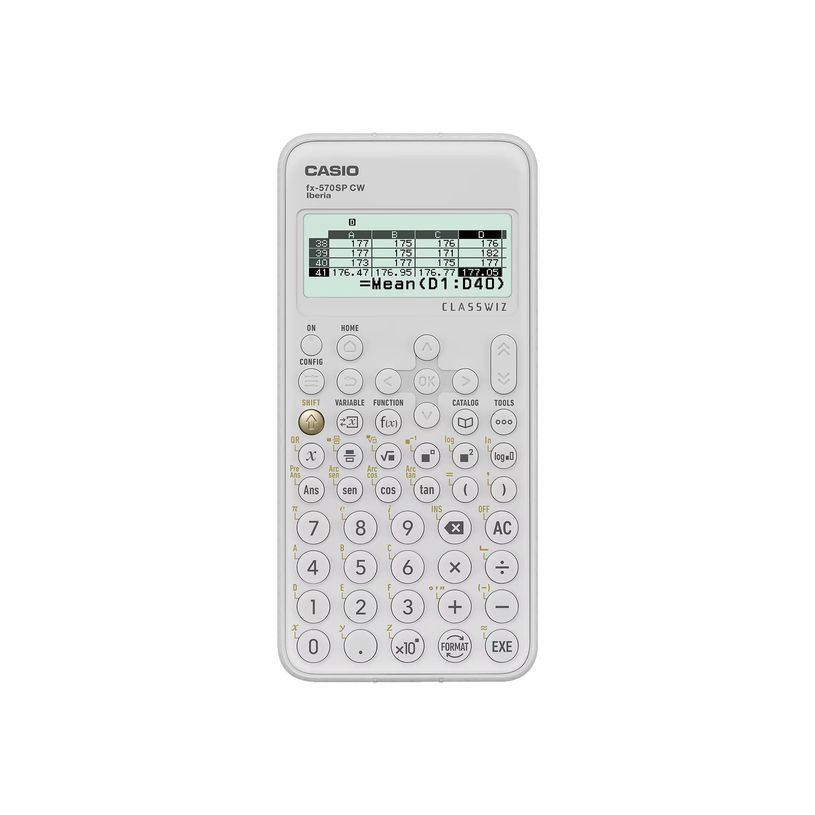 4971850093688-Casio ClassWiz fx-570SP CW Iberia - Calculatrice scientifique - 10 chiffres + 2 exposants -P_405234389_1-0