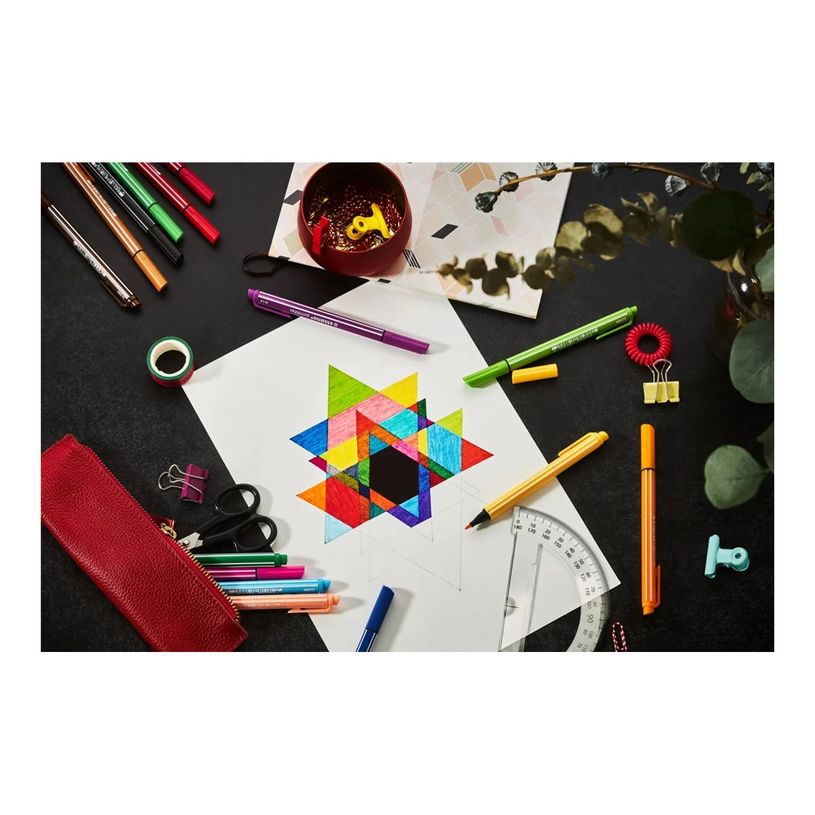 4006381581943-STABILO pointMax ARTY - Feutre - couleurs assorties - encre à l'eau - 0.8 mm - moyen (pac-P_405234763_5-3