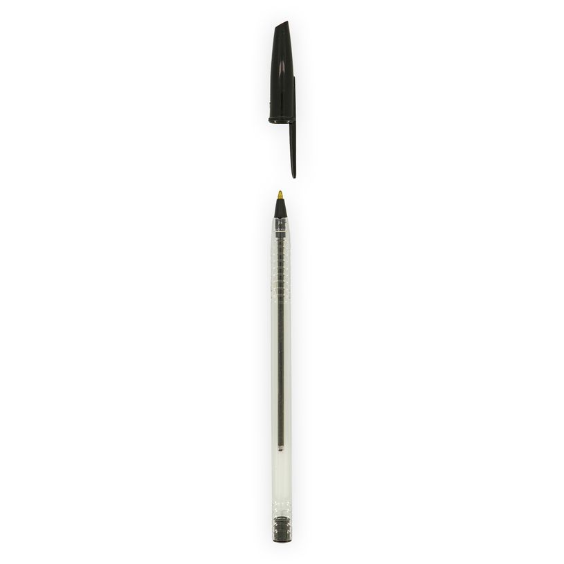 3539012005361-Les Prix Mini - Stylo bille noir - pointe conique 1mm  -P_405234815_1-0