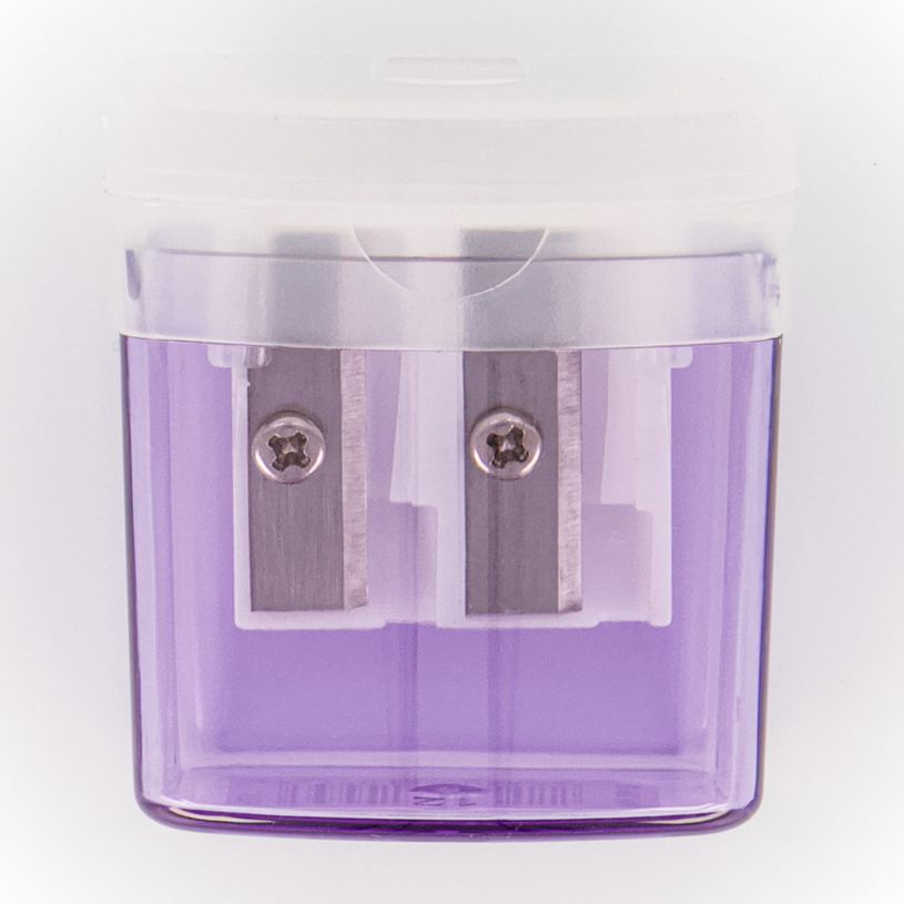 3539012005422-Les Prix Mini - taille-crayon 2 trous + reservoir - disponible dans différentes couleurs-P_405234822_6-1