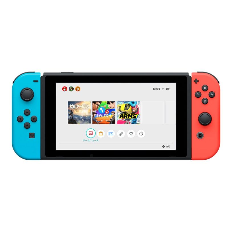 045496453596-Nintendo Switch with Neon Blue and Neon Red Joy-Con - Console de jeux - Full HD - noir, rou-P_405234852_2-1