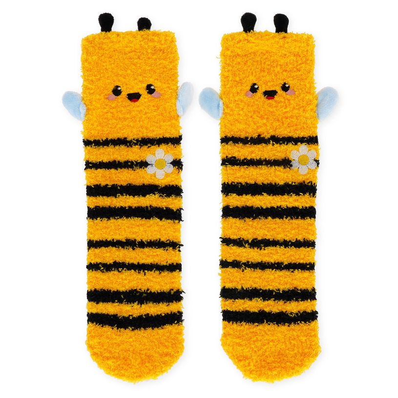8052694021412-Legami - Chaussettes Antidérapantes Adulte Bee--1