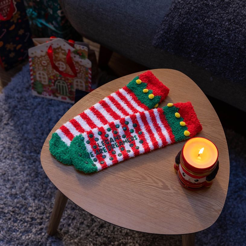 8052694020811-Legami - Chaussettes Antidérapantes Enfant Elf--3