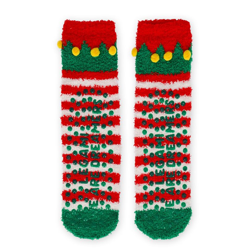 8052694020873-Legami - Chaussettes Antidérapantes Adulte Elf--2