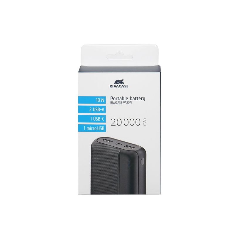 4260709013565-Riva Case Rivapower VA2071 - Batterie externe - 20000 mAh - noir-P_405235044_1-11