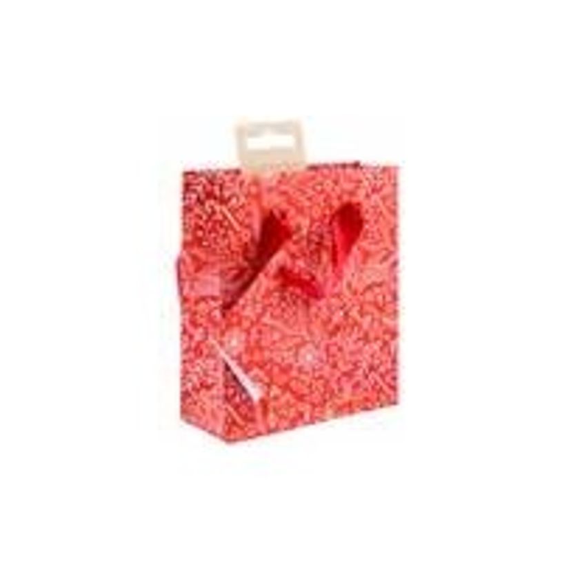 3329682129166-Clairefontaine Santa - Sac cadeau - 12 cm x 4.5 cm x 13.5 cm - rouge et blanc-P_405235047_2-0