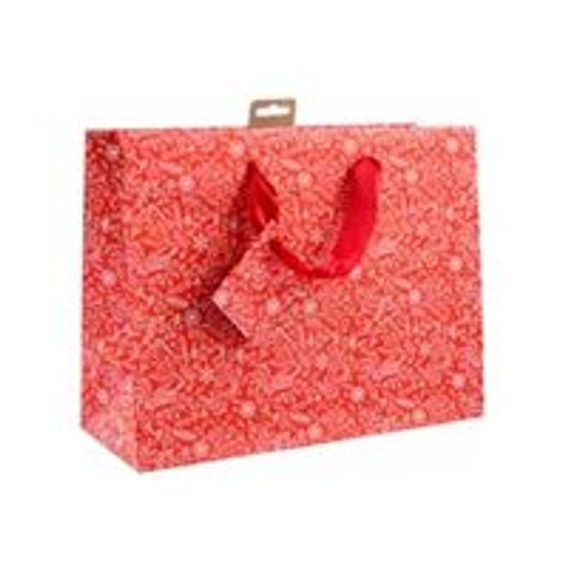 3329682129173-Clairefontaine Santa - Sac cadeau - 32 cm x 13 cm x 24.5 cm - rouge et blanc-P_405235048_2-0
