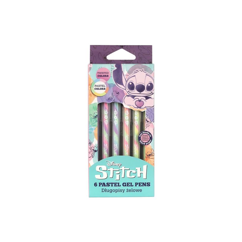 5903686392016-CoolPack Disney - Roller - Stitch - assortiment de couleurs pastel - encre gel-P_405235268_1-1