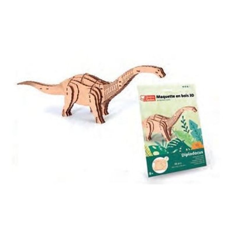 3532436509347-Maquette bois 3D - Diplodocus - 38 pièces-P_405235331_1-4